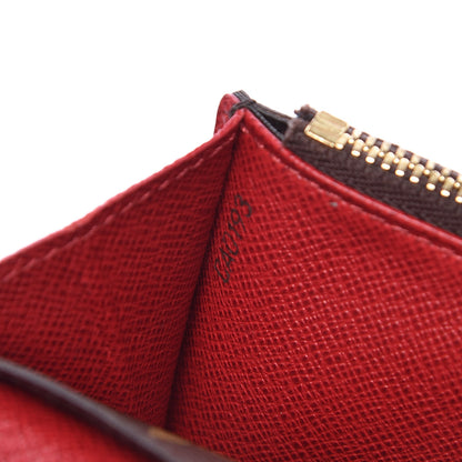 Louis Vuitton Monogram Emilie Wallet Red 7 of 14