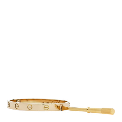 Cartier 18K Yellow Gold LOVE Bracelet 16 3 of 9