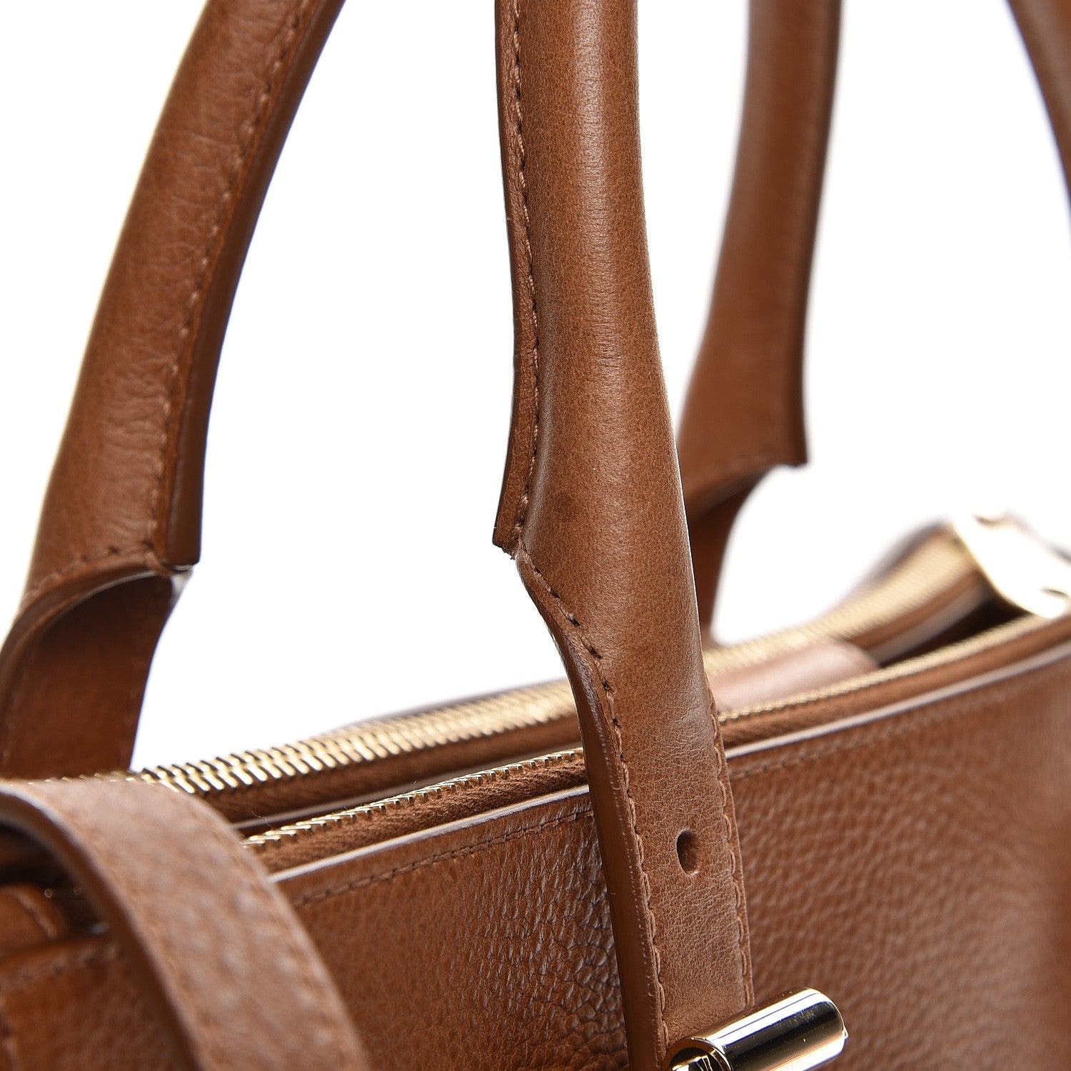 Mulberry Classic Grain Small Bayswater Double Zip Tote Oak 10 of 11