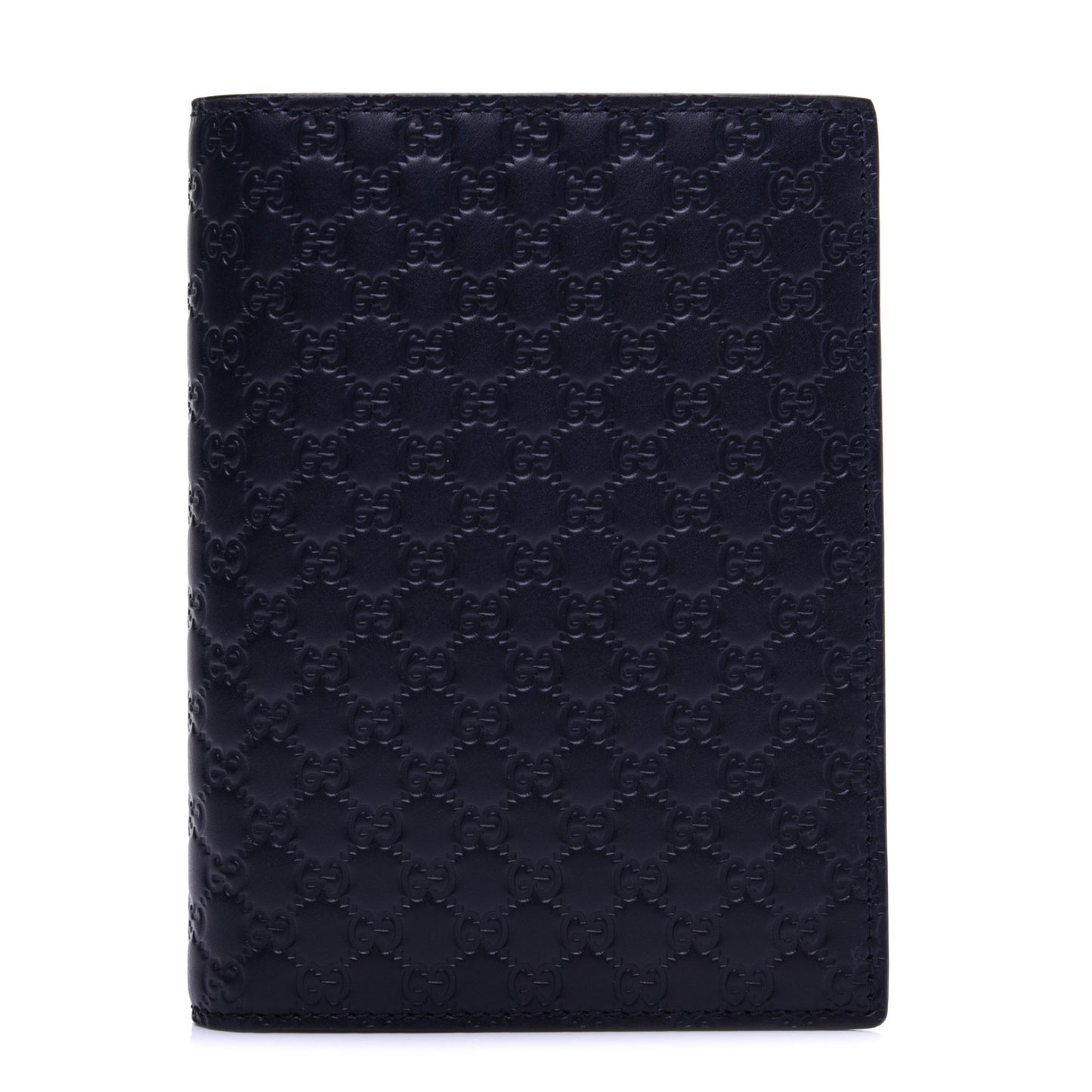 Microguccissima Passport Case Blue