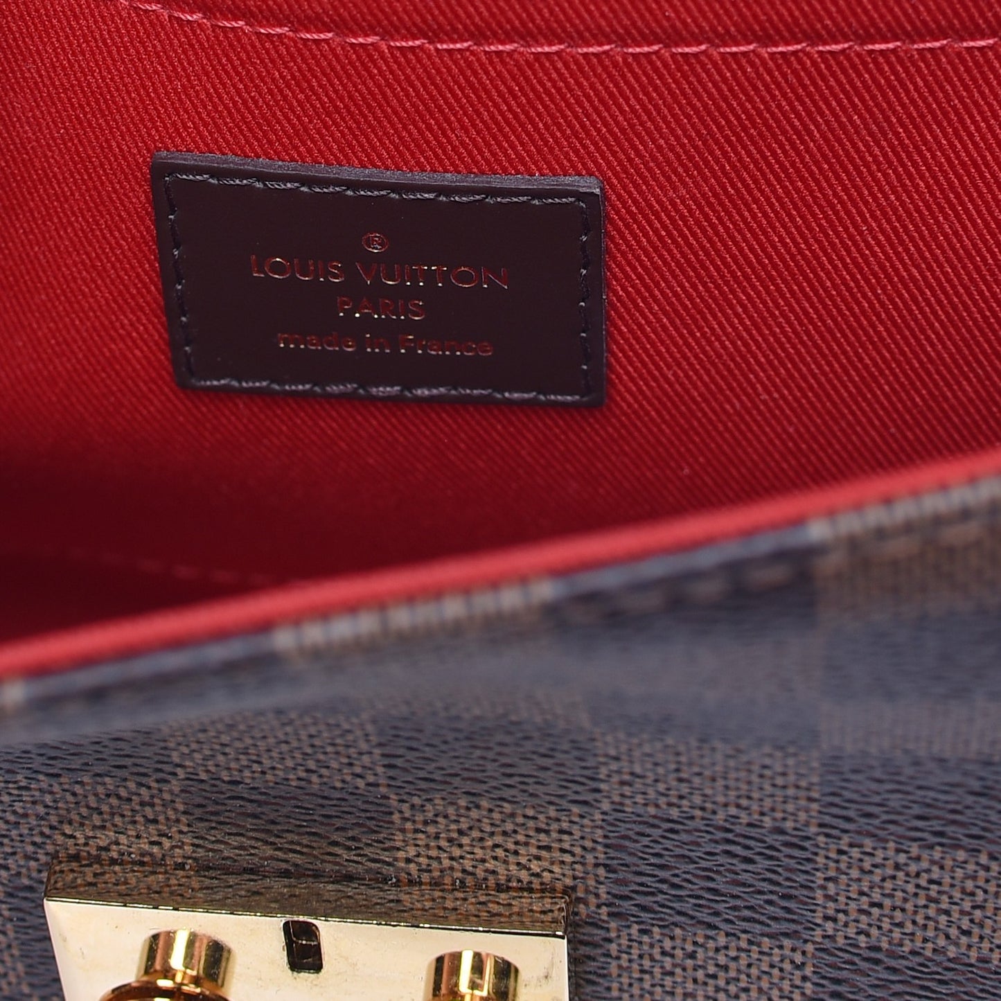 Damier Ebene Croisette