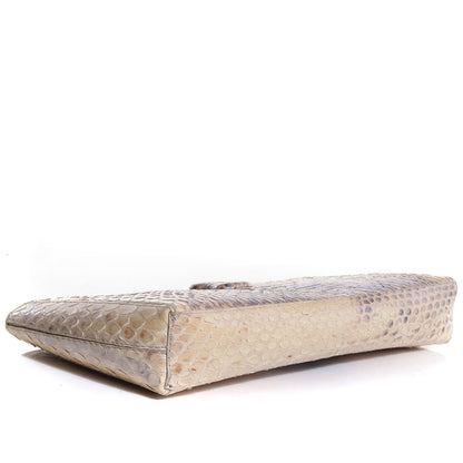 Nancy Gonzalez Iridescent Python Clutch 4 of 7