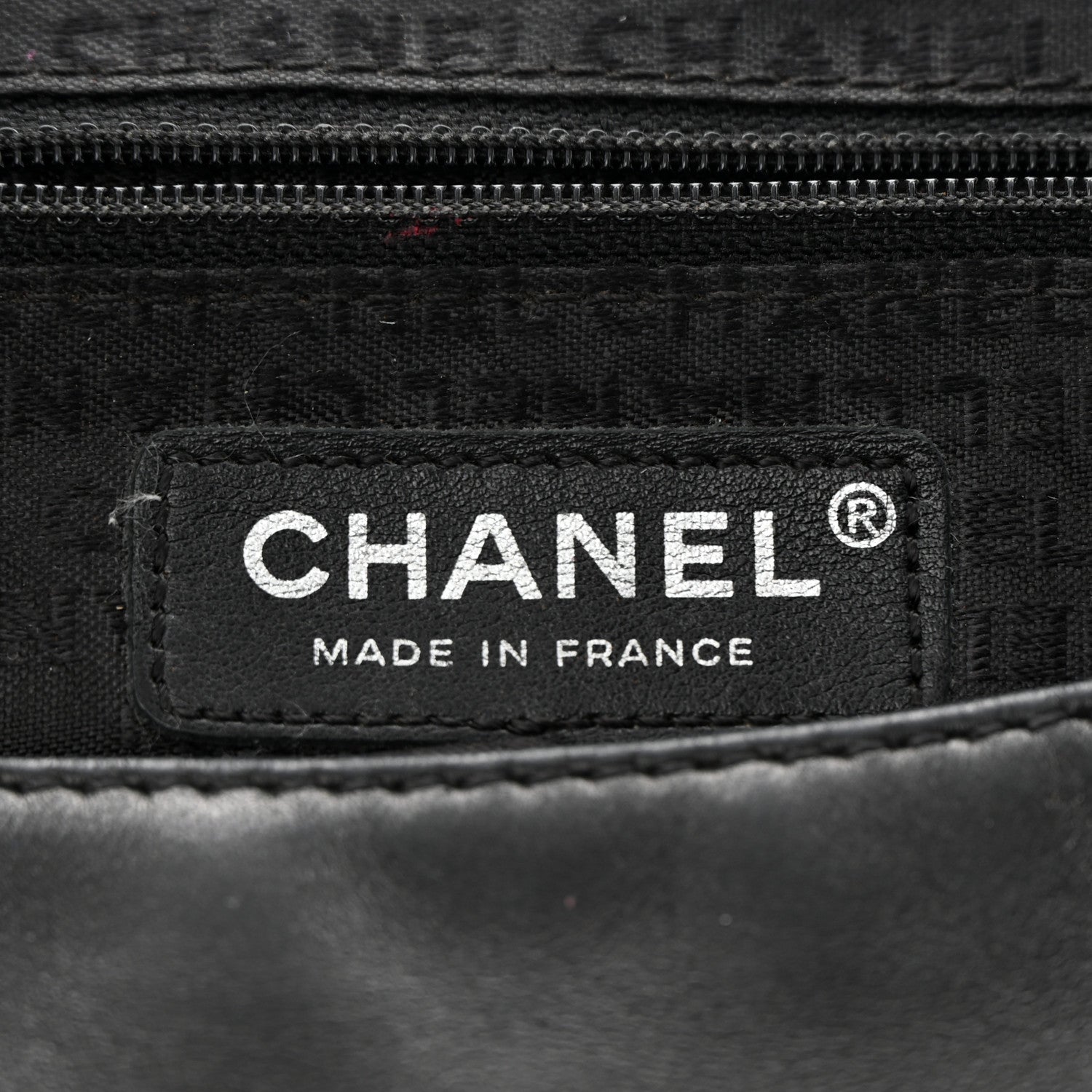Chanel Lambskin Quilted CC Accordion Shoulder Bag Black 6 of 12