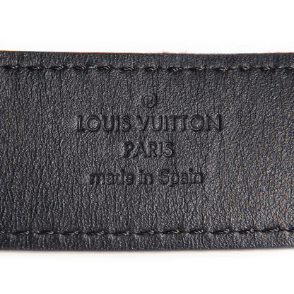 Louis Vuitton Damier Graphite Ceinture Force Belt 85 34 4 of 7
