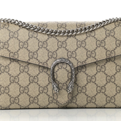 Gucci GG Supreme Monogram Mini Dionysus Chain Wallet Beige Taupe 8 of 11