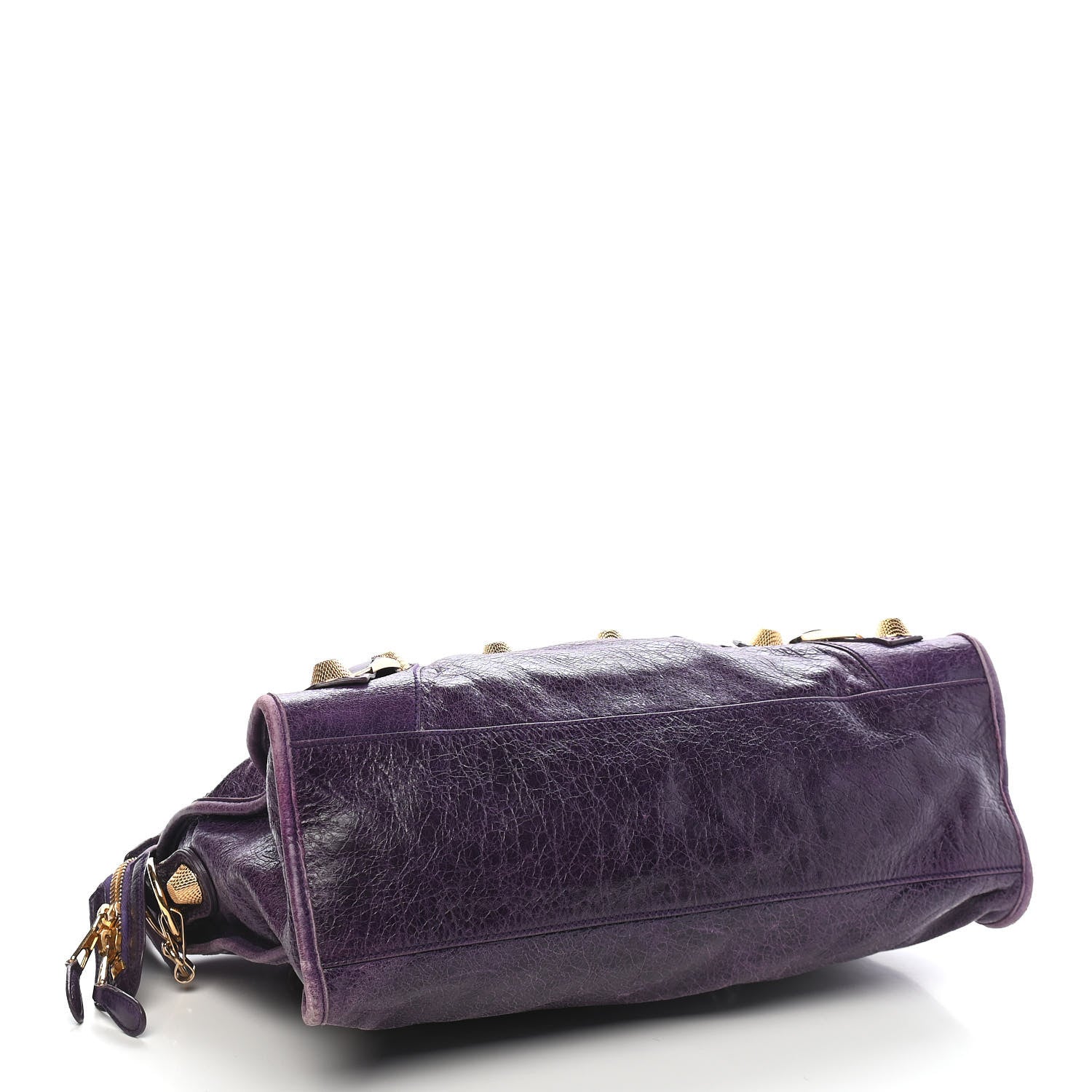 Balenciaga Agneau Giant 21 Gold Hardware City Raisin 3 of 10