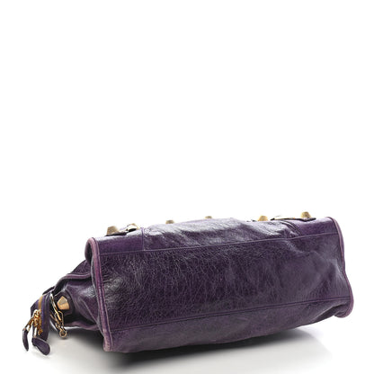 Balenciaga Agneau Giant 21 Gold Hardware City Raisin 3 of 10
