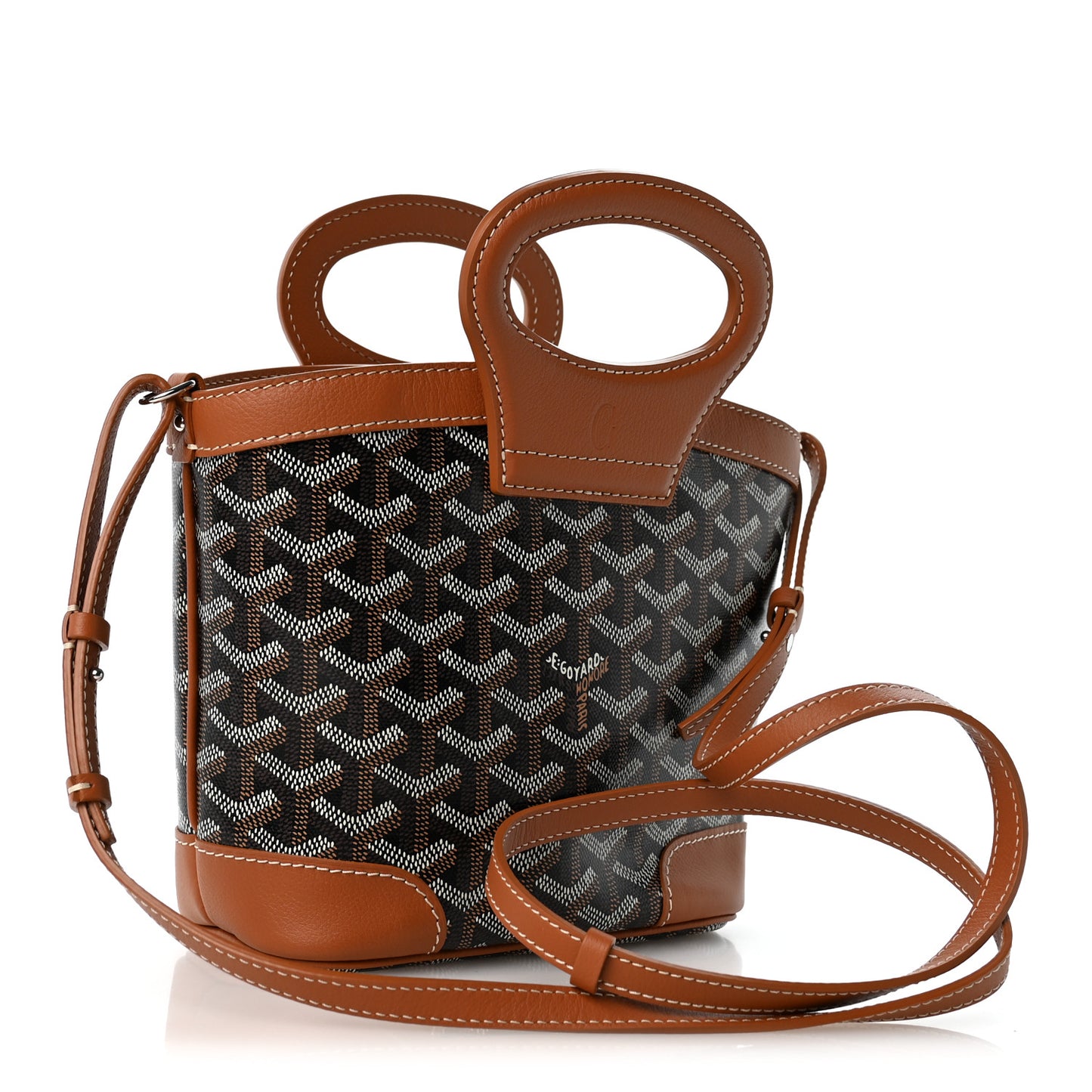 Goyardine Beluga Mini Black Gold