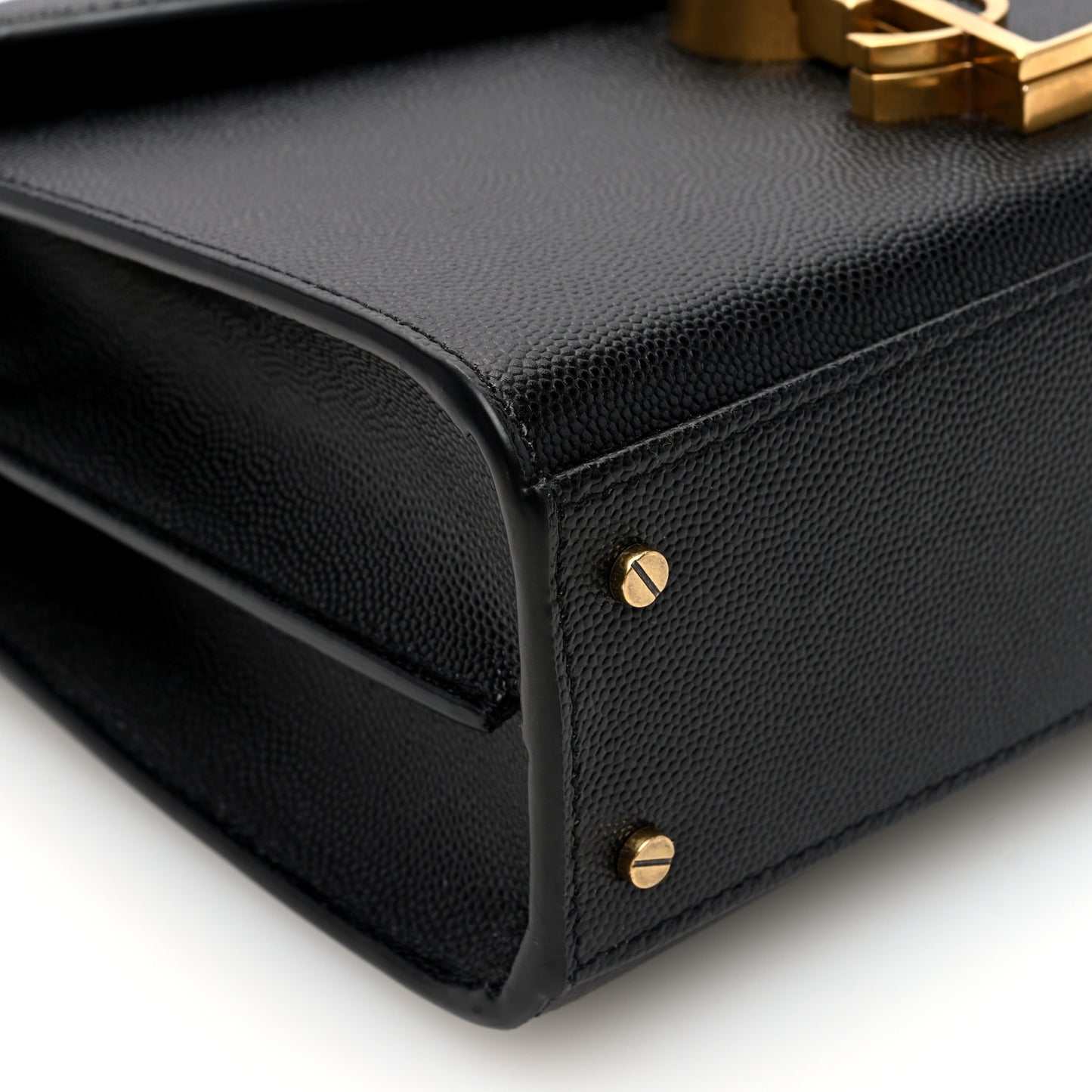 Grain de Poudre Mini Classic Monogram Cassandra Top Handle Black