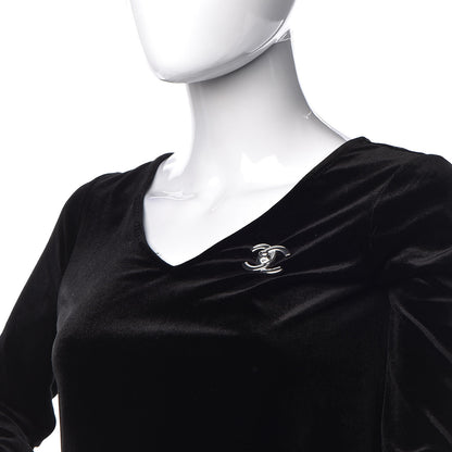 Chanel CC Turnlock Brooch Silver 2 of 5