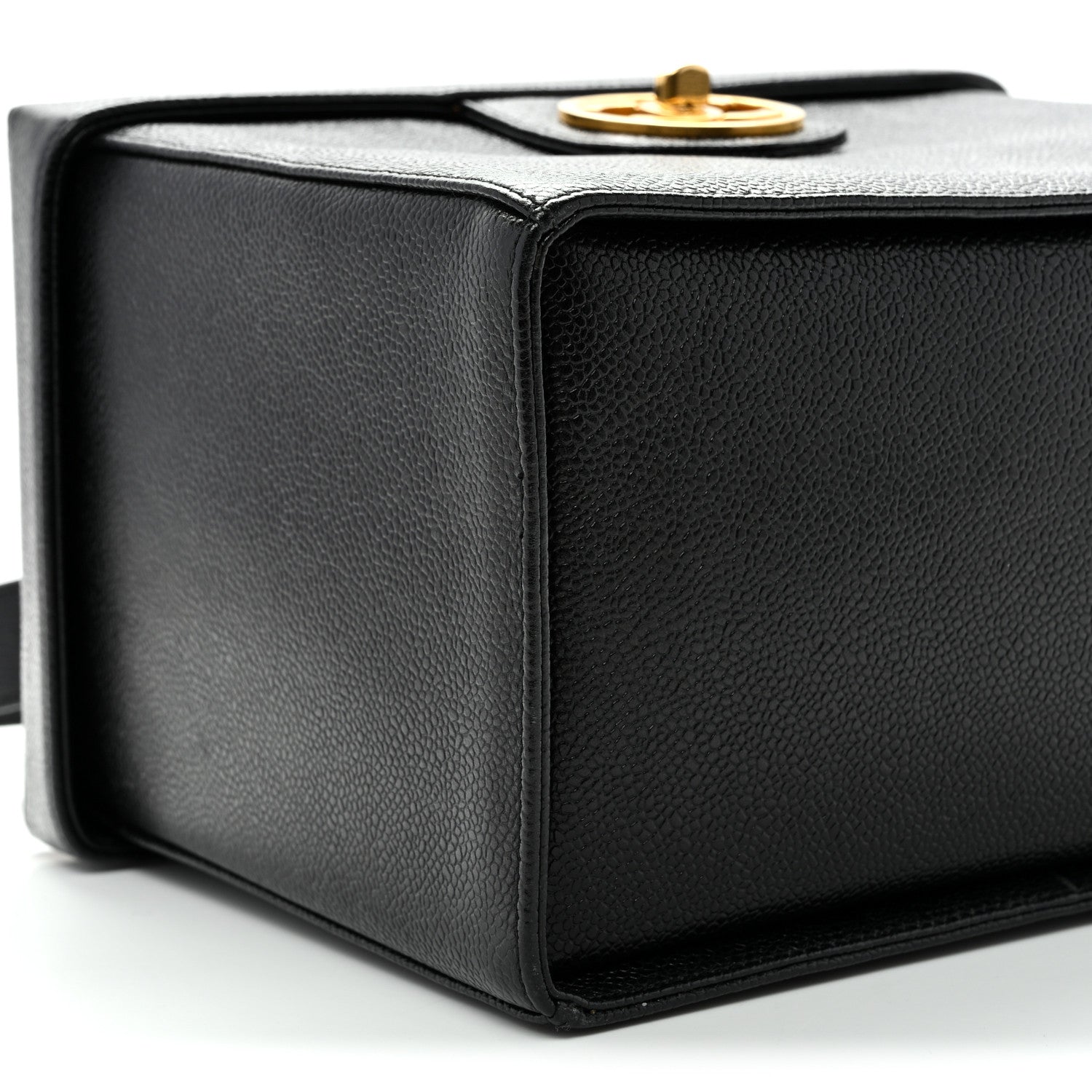 Chanel Caviar Vanity Train Case Black 10 of 12