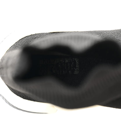 Balenciaga Neoprene Knit Womens Speed Sneakers 35 Black White 8 of 9