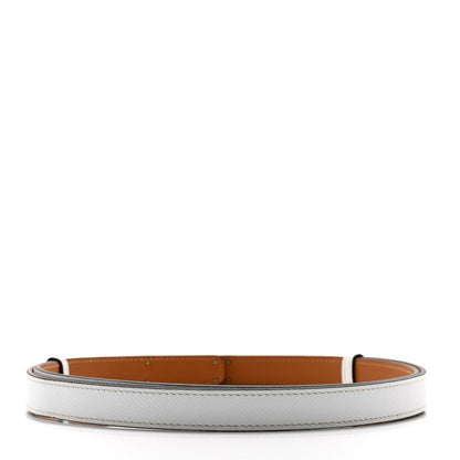 Hermes Epsom Kelly Belt White 2 of 4