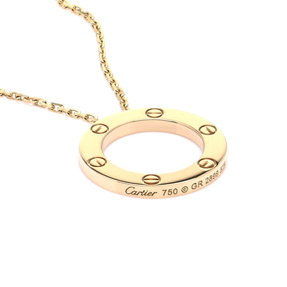 Cartier 18K Yellow Gold LOVE Pendant Necklace 3 of 8