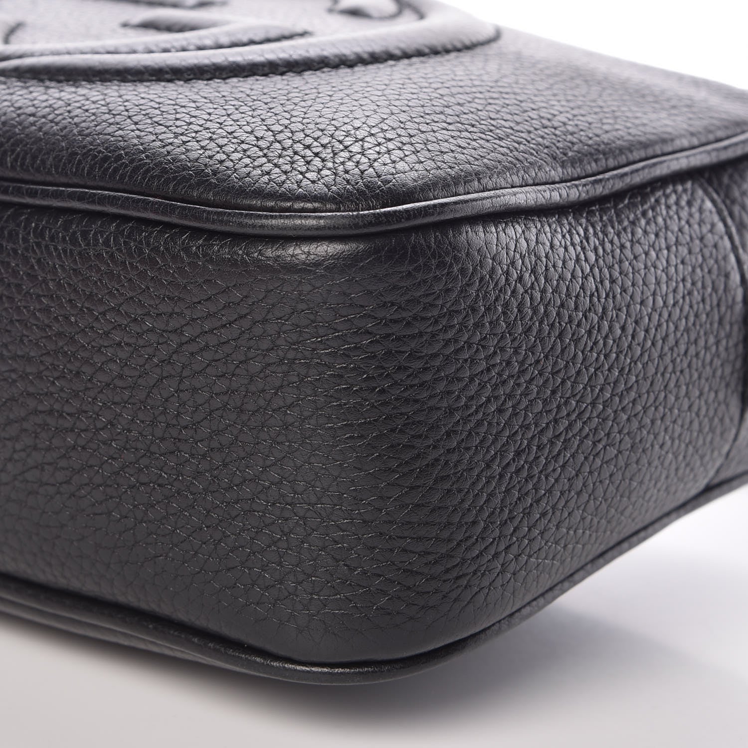 Gucci Pebbled Calfskin Small Soho Disco Bag Black 13 of 13