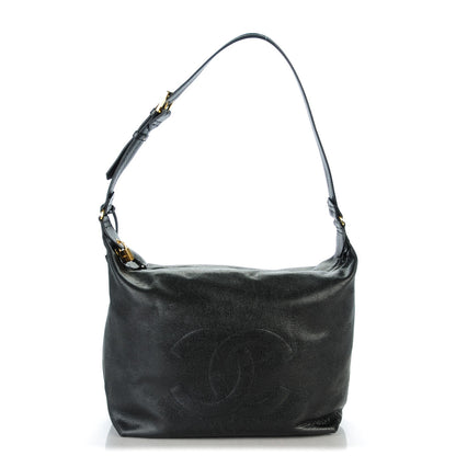 Chanel Caviar CC Hobo Black 1 of 7