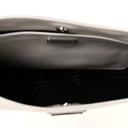 Prada Spazzolato Cleo Shoulder Bag White 5 of 8