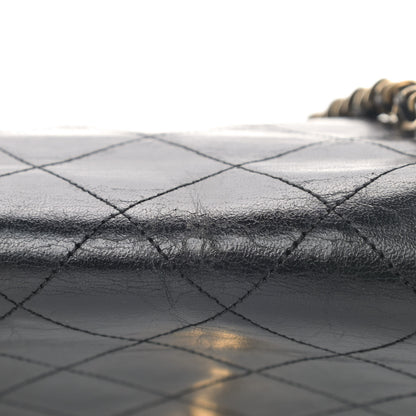 Chanel Lambskin Quilted Medium Single Flap Black 15 of 15