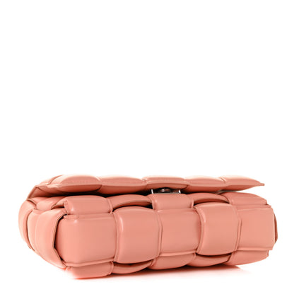 Bottega Veneta Nappa Maxi Intreccio Padded Cassette Crossbody Bag Peachy 4 of 8