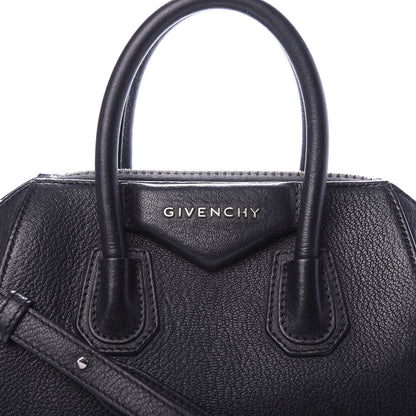 Givenchy Sugar Goatskin Mini Antigona Black 9 of 9