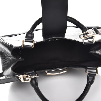 Louis Vuitton Epi Montaigne Sac Black 6 of 8