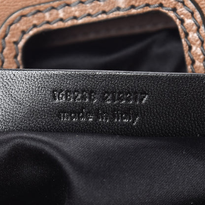 Saint Laurent Glazed Goatskin Muse Messenger Brown 8 of 18