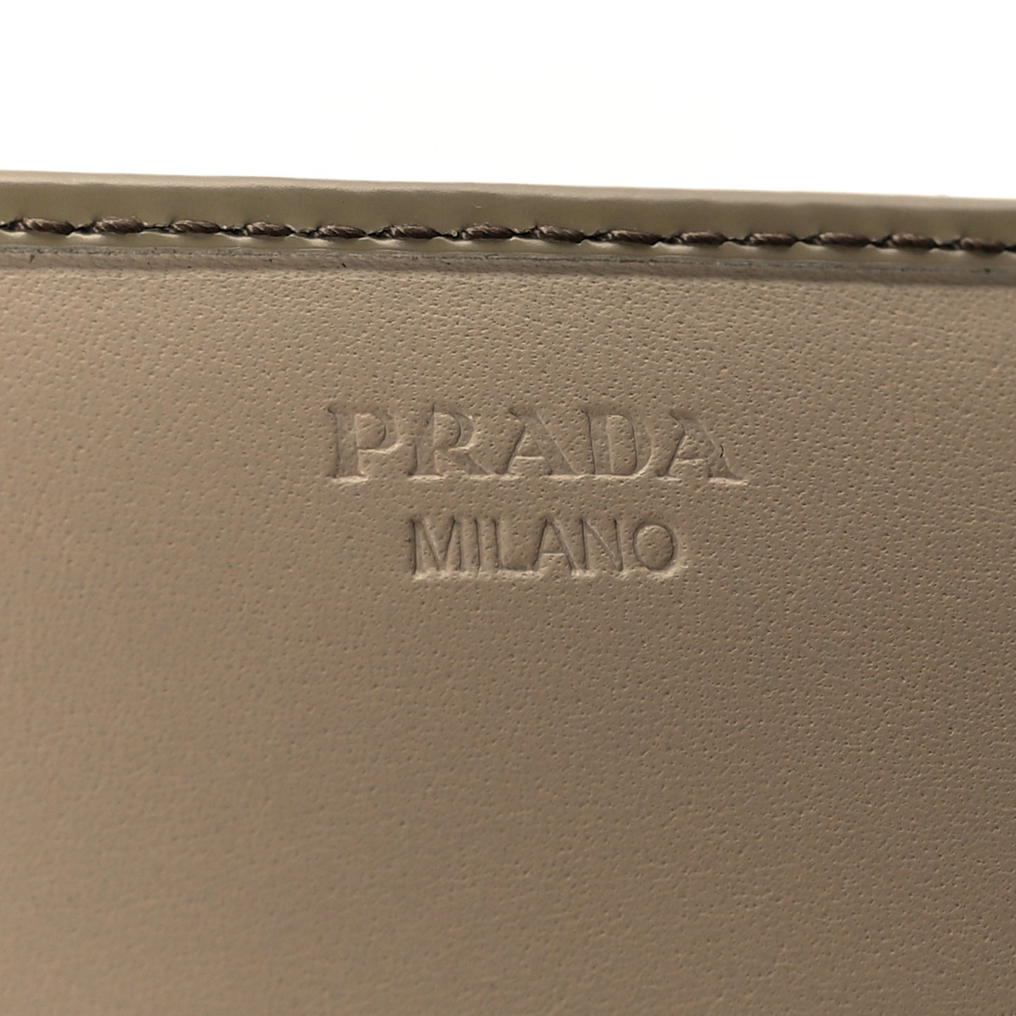 Spazzolato Continental Flap Wallet Beige