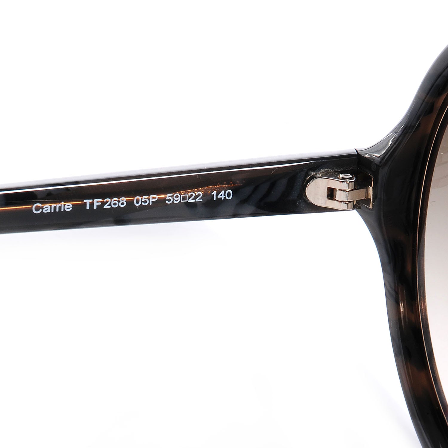 Tom Ford Carrie Sunglasses TF268 Black 5 of 7