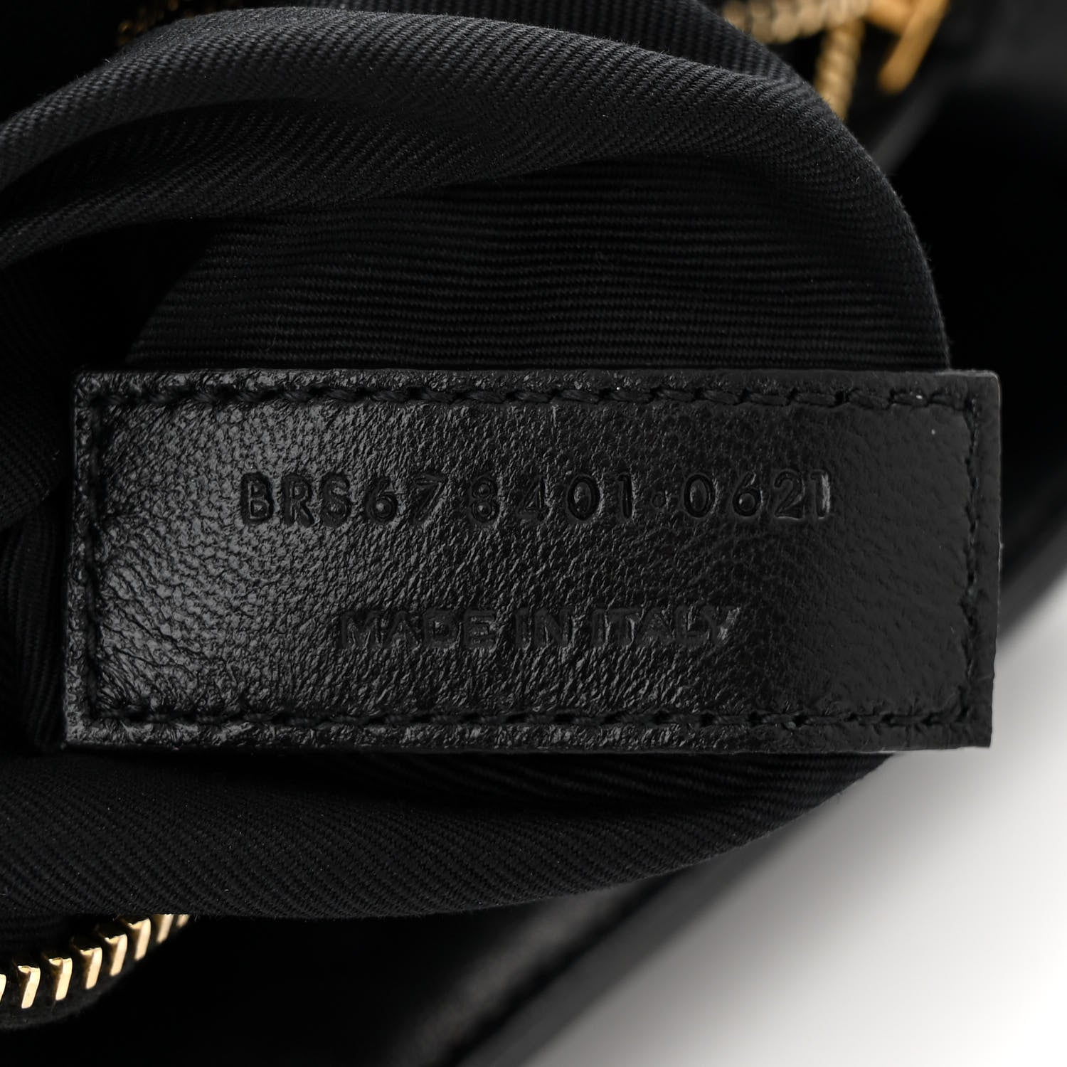 Saint Laurent Calfskin Y Quilted Monogram Toy Loulou Crossbody Bag Black 7 of 12