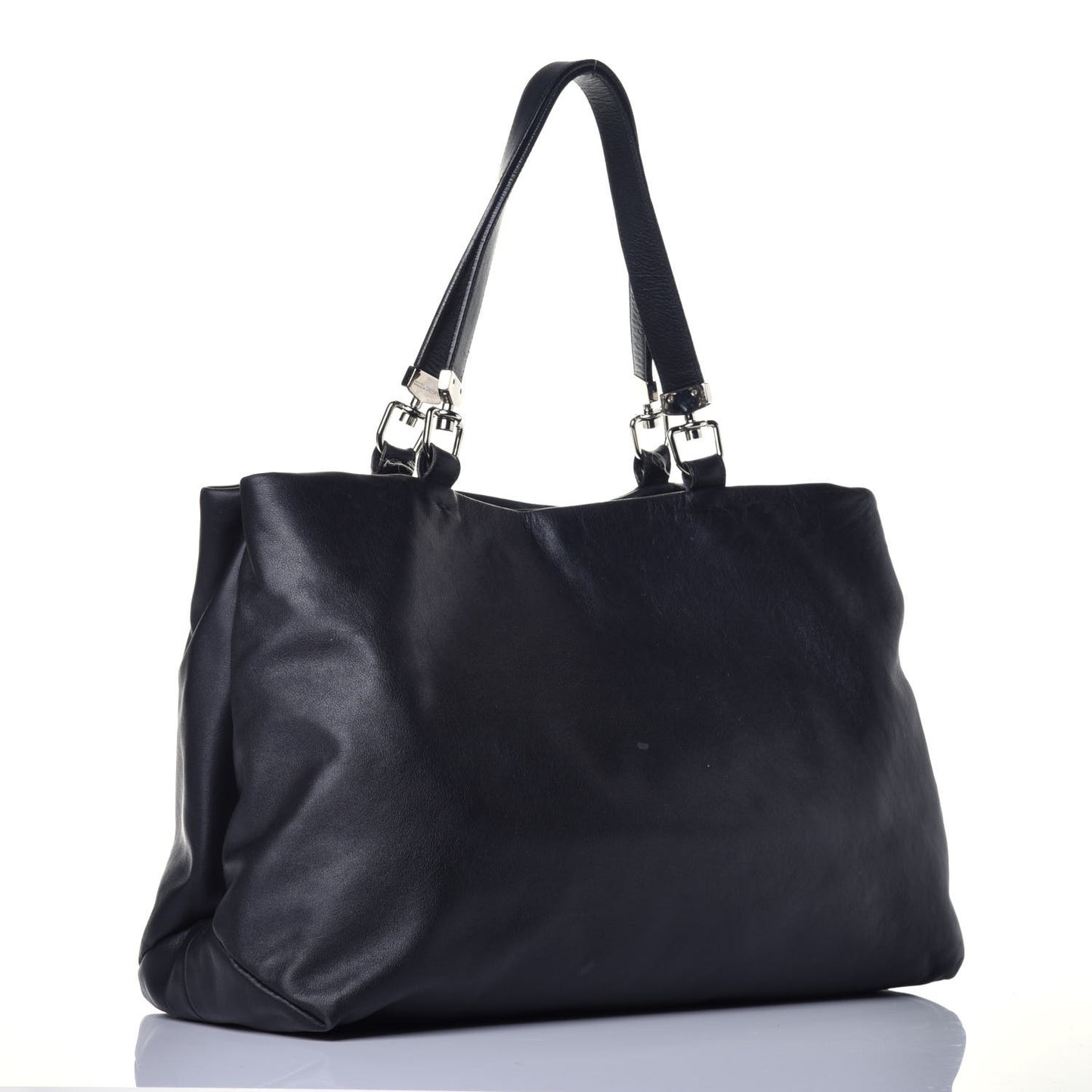Deerskin Pocket Tote Black