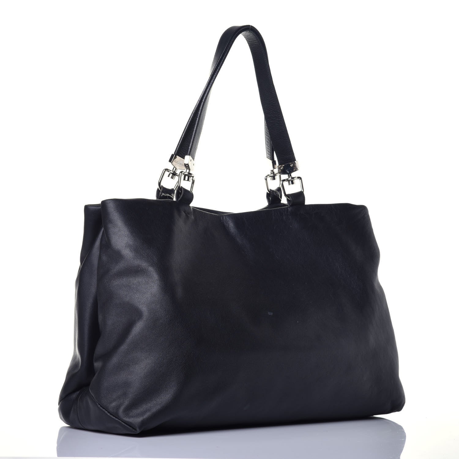 Dolce & Gabbana Deerskin Pocket Tote Black 5 of 19