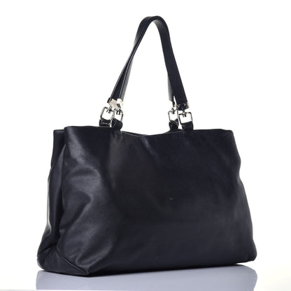 Dolce & Gabbana Deerskin Pocket Tote Black 5 of 19