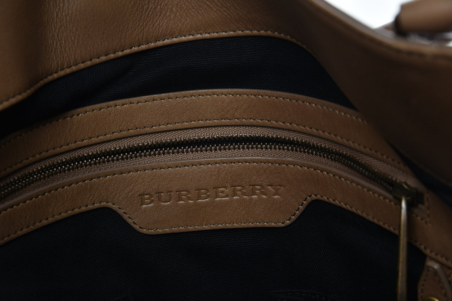 Burberry House Check Aurelia Diaper Bag Dark Tan 7 of 15