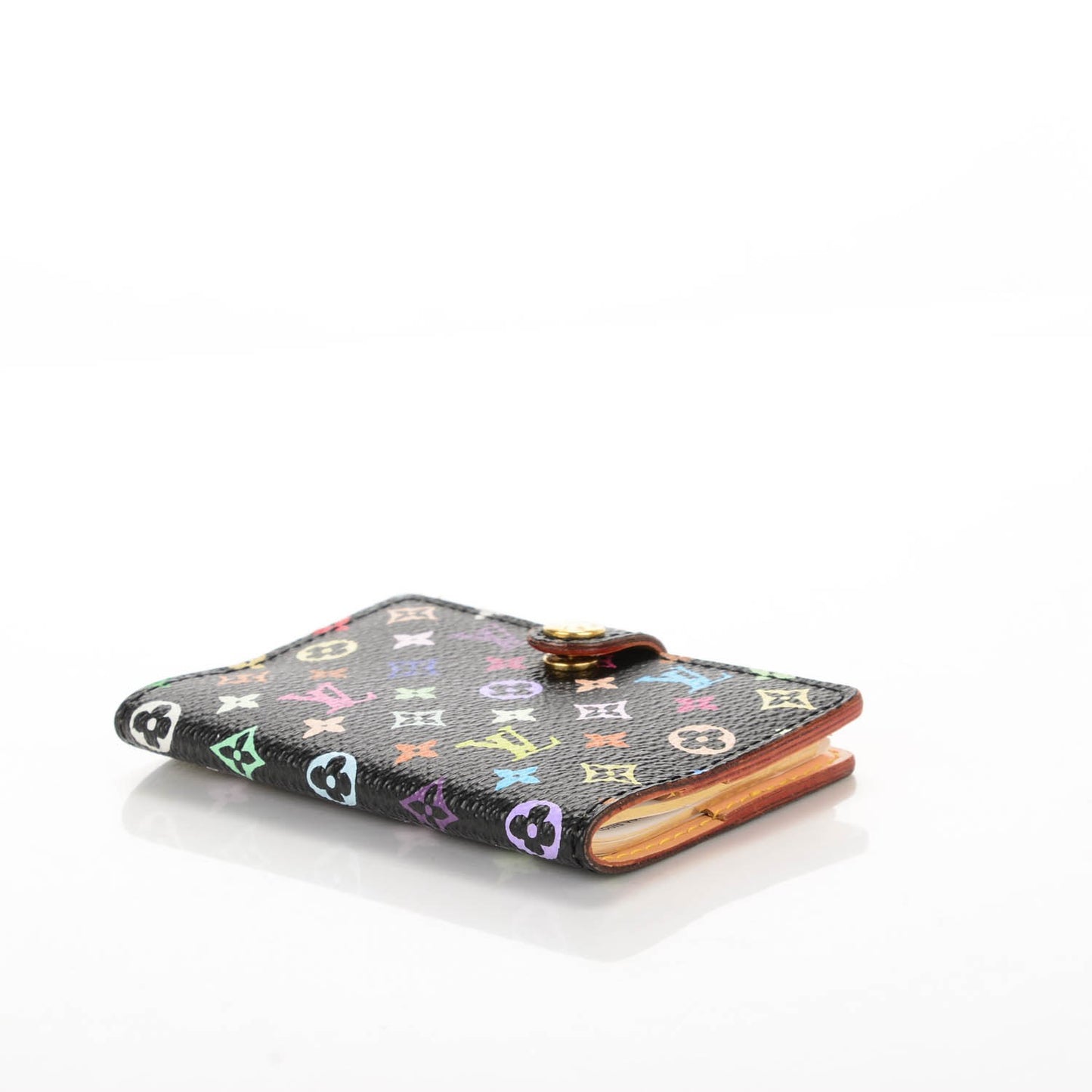 Monogram Multicolor Carnet de Bal Mini Agenda Cover Black