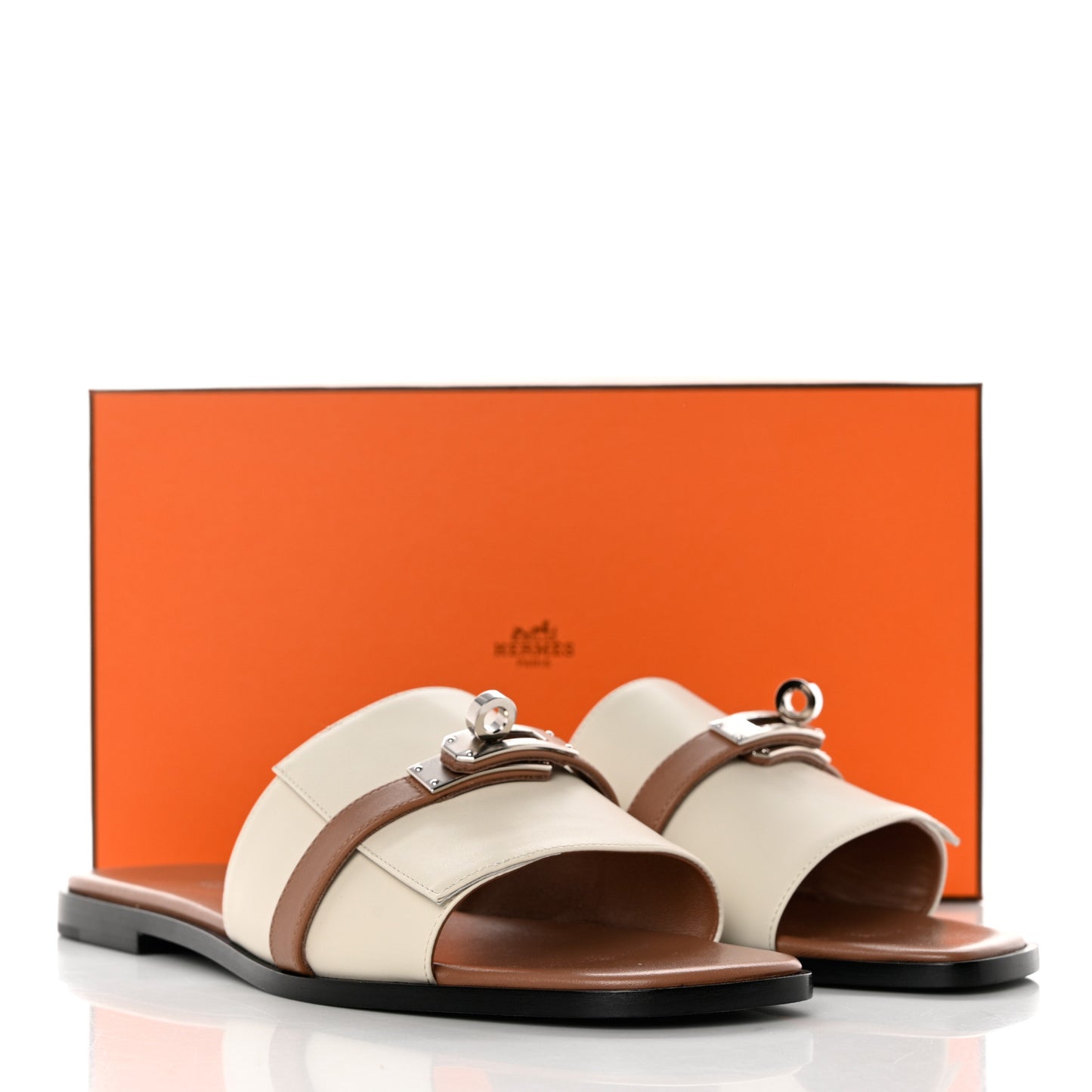Calfskin Giulia Sandals 40 Beige Glaise Rose Perle