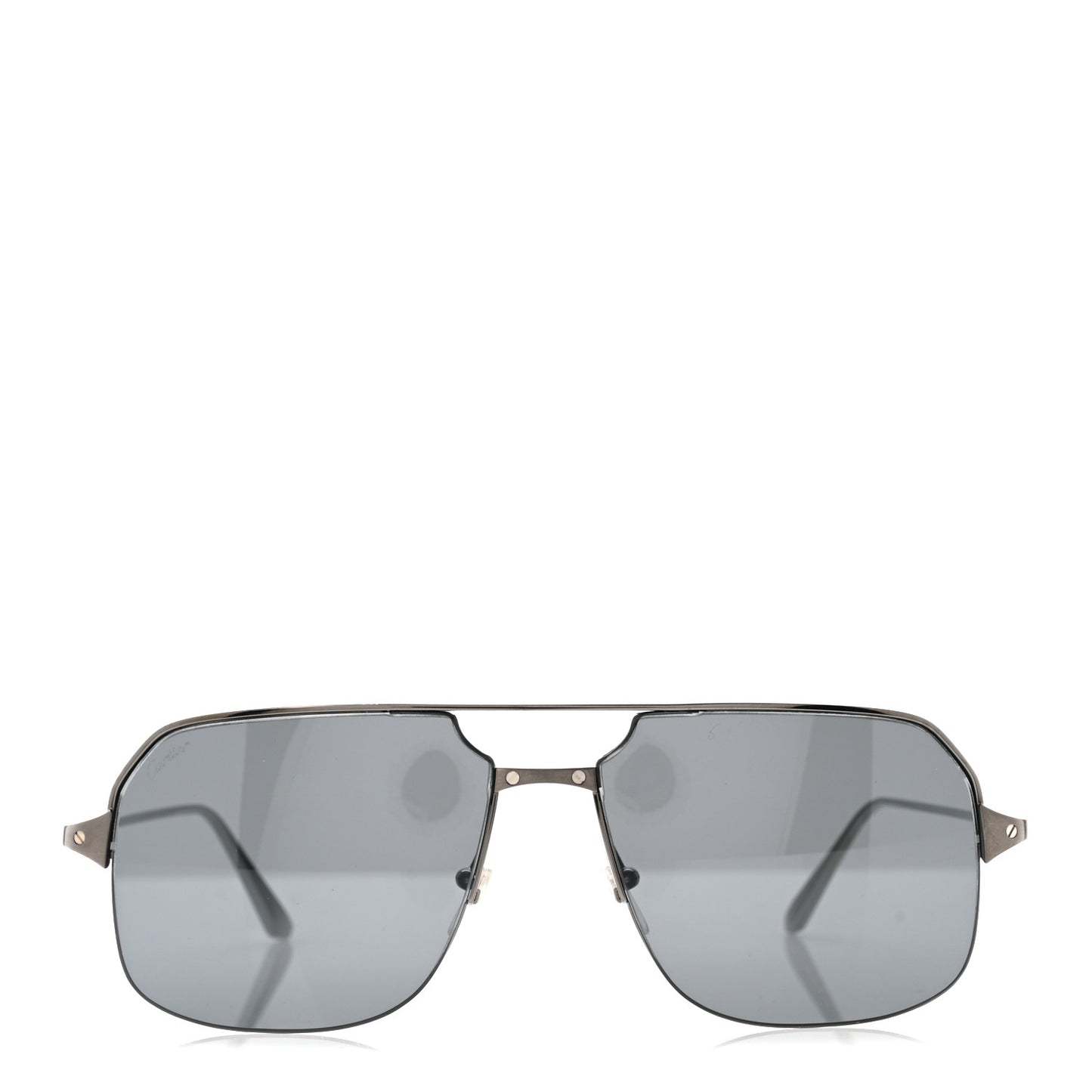 Metal CT0230S Sunglasses Silver Blue