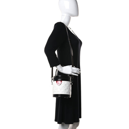 Louis Vuitton Monogram Patent Calfskin Cannes White 2 of 9