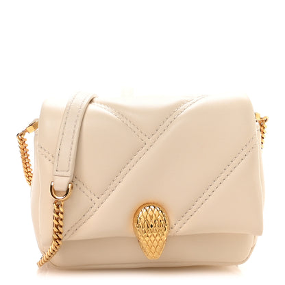 Bulgari Calfskin Serpenti Cabochon Micro Bag Ivory Opal 1 of 9