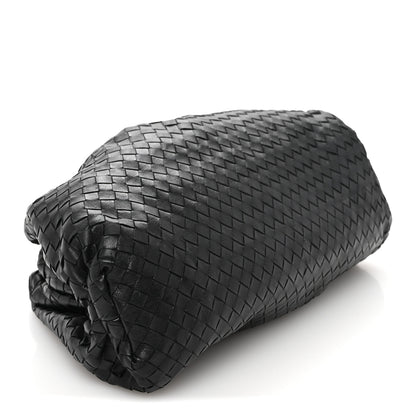 Bottega Veneta Nappa Maxi Intreccio The Pouch Oversized Clutch Black 4 of 12