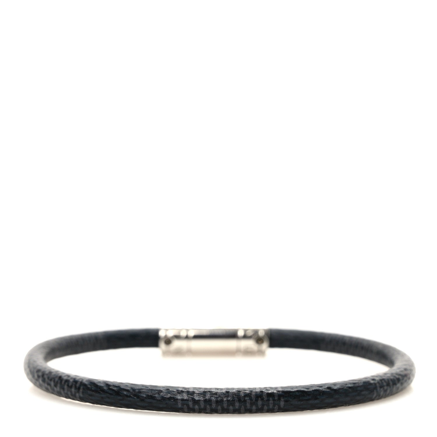 Louis Vuitton Damier Graphite Keep It Bracelet 19 3 of 5