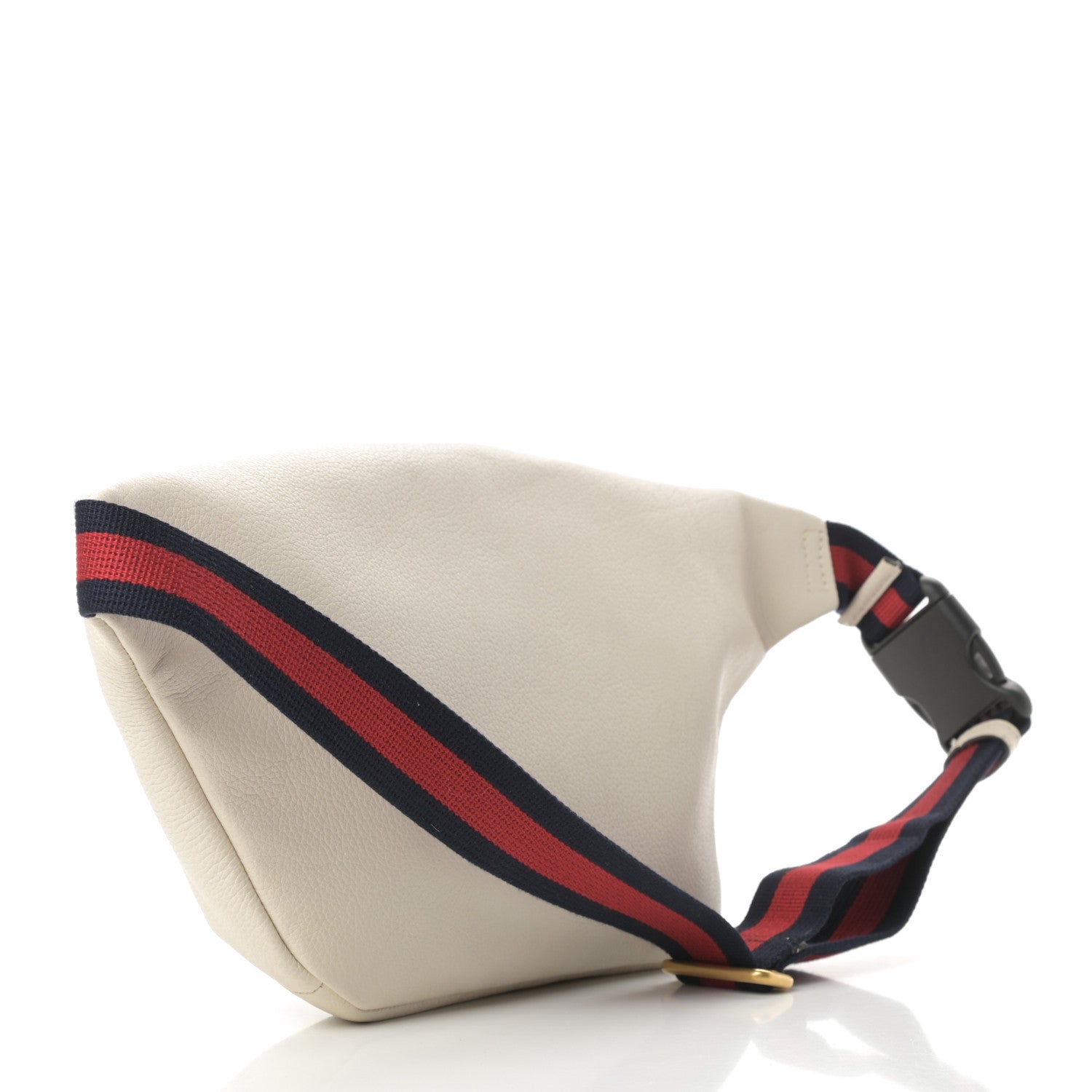 Gucci Grained Calfskin Logo Belt Bag White 3 of 11