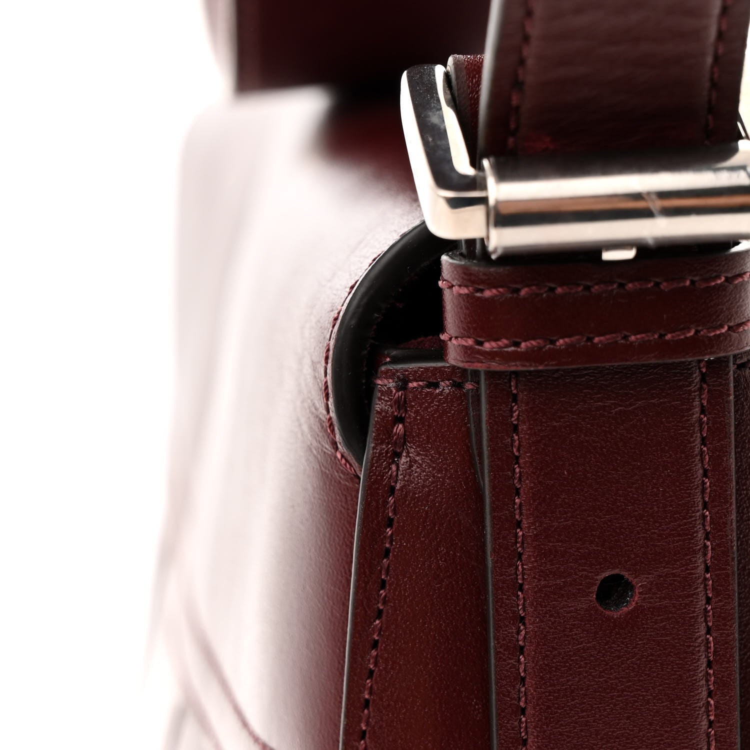 Mulberry Shiny Smooth Calfskin East West Bayswater Black Cherry 4 of 18