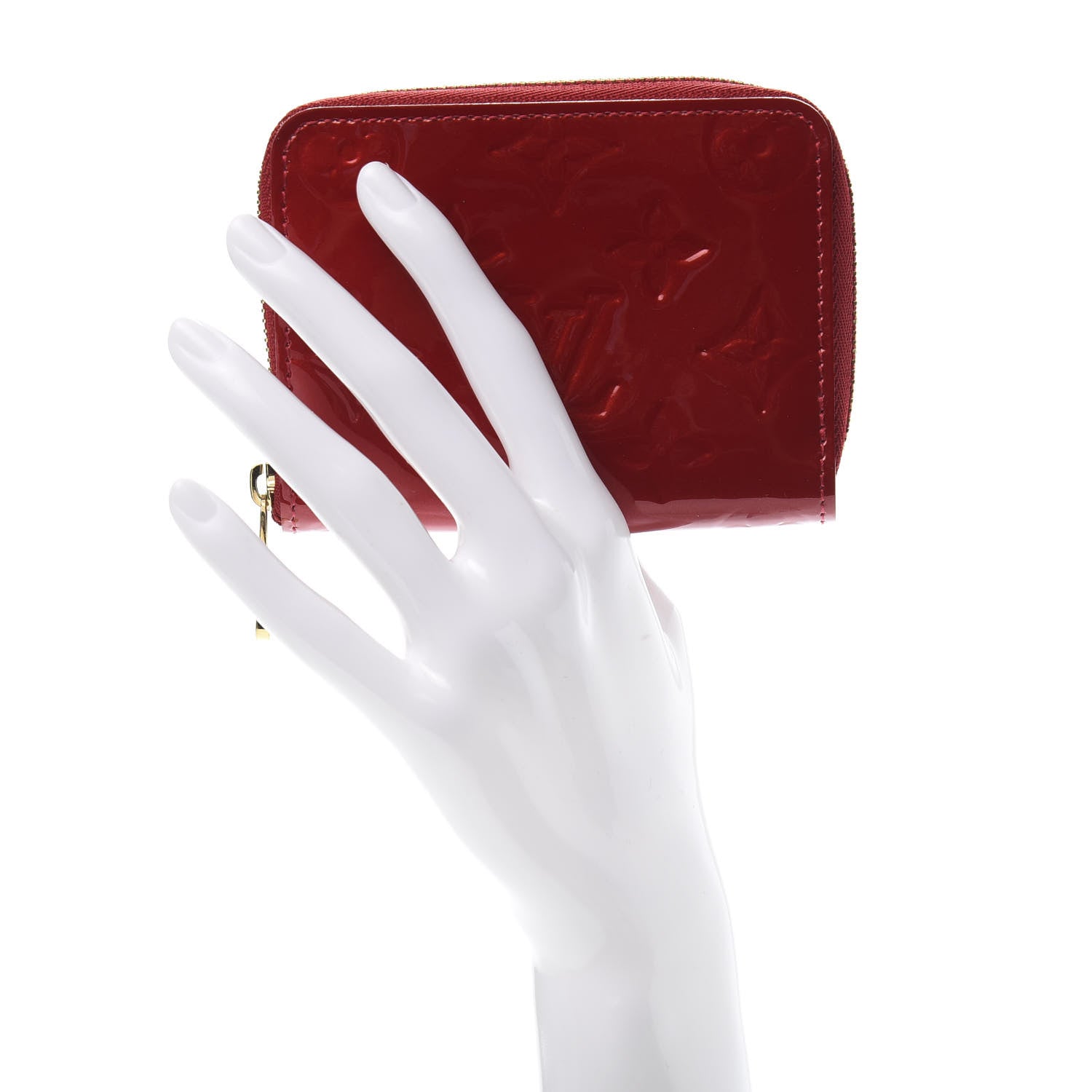 Louis Vuitton Vernis Zippy Coin Purse Pomme D'Amour 2 of 11
