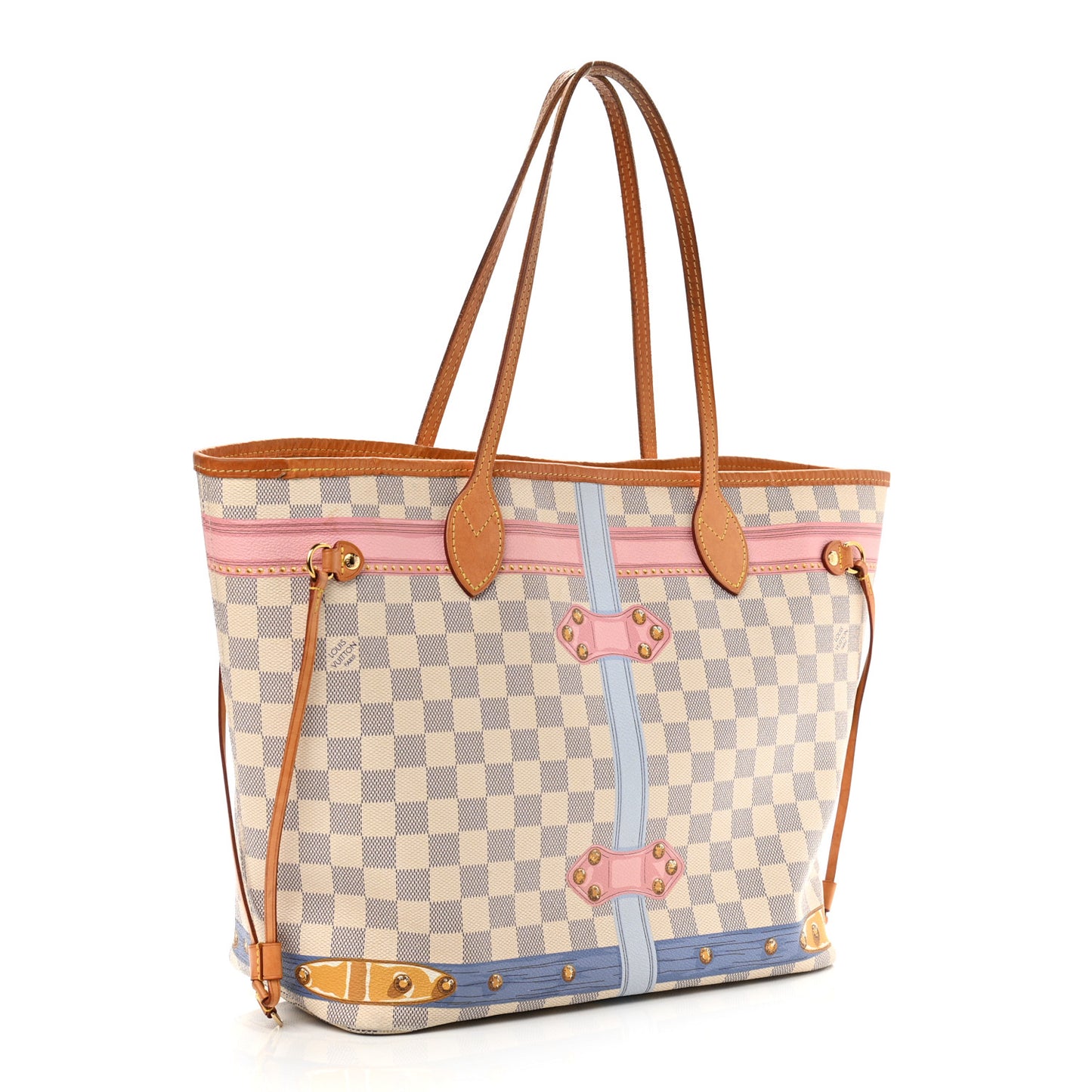 Damier Azur Summer Trunks Neo Neverfull MM
