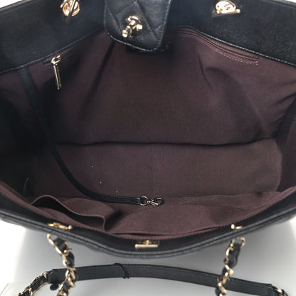 Chanel Caviar Quilted Large Shopping Tote Black 4 of 9