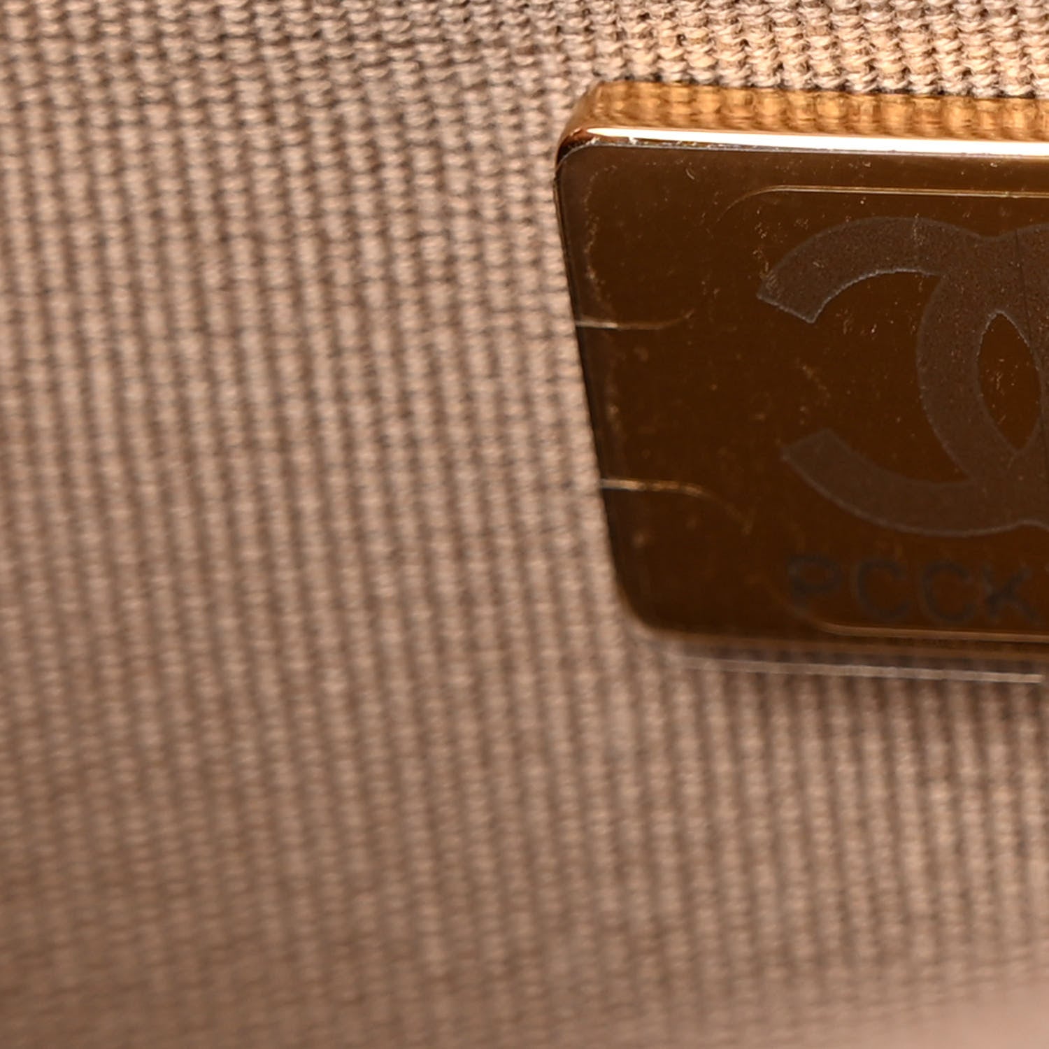 Chanel Caviar Quilted Wallet on Chain WOC Dark Beige 7 of 10