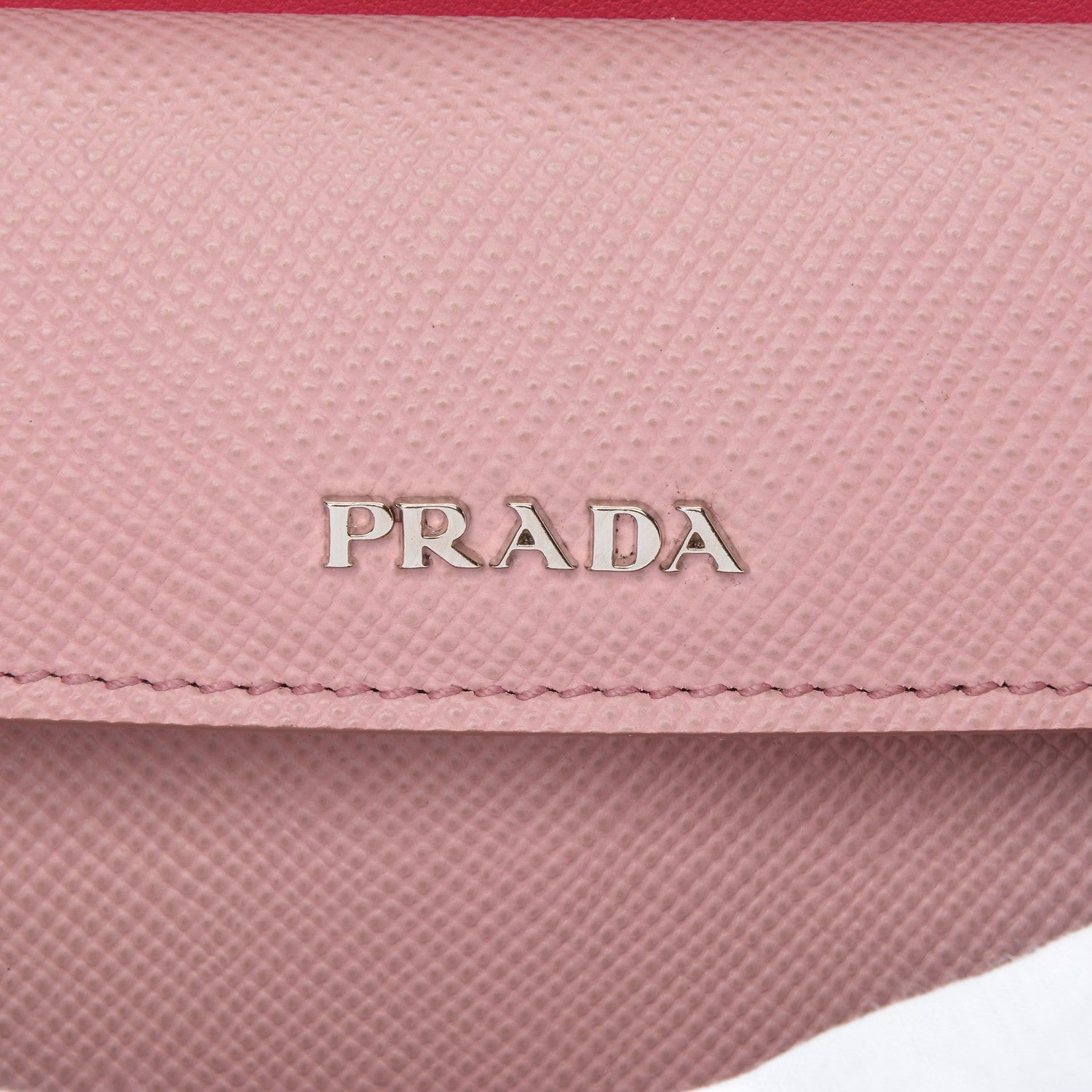 Prada Saffiano Cuir Small Double Handle Tote Pesco 6 of 6