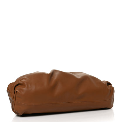 Bottega Veneta Smooth Butter Calf The Pouch Oversized Clutch Cammello 3 of 11