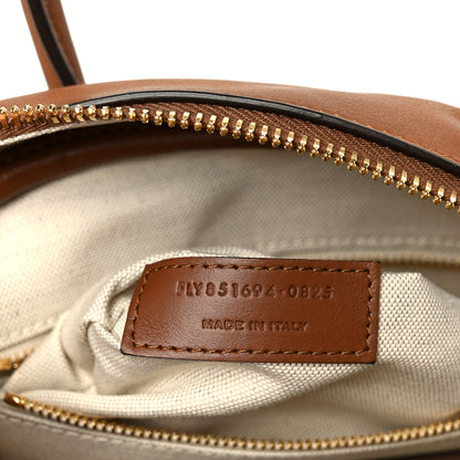 Saint Laurent Calfskin Small Sac De Jour Boston Handle Toasted Brown 7 of 11