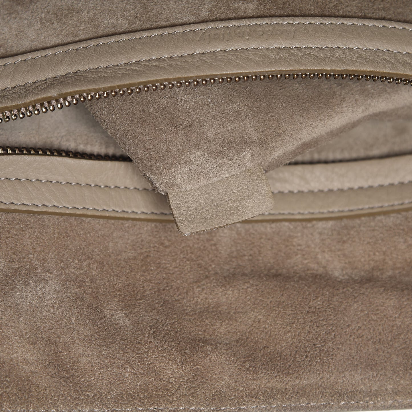 Supple Calfskin Medium Phantom Luggage Beige